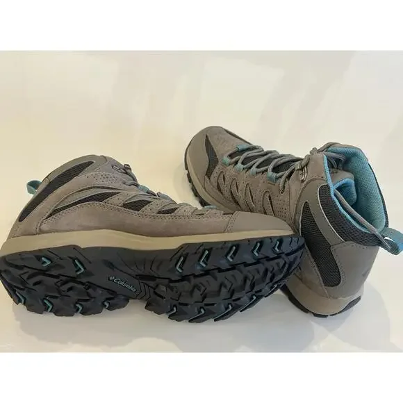 Columbia $100 Crestwood Mid WP Waterproof Womens Hiking Shoes Trail Boots 9 - Picture 9 of 11